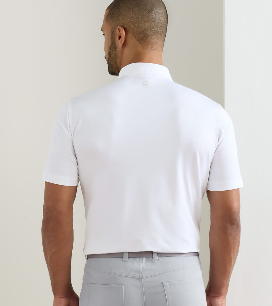 Solid Performance Jersey Polo - Alternate Image 2