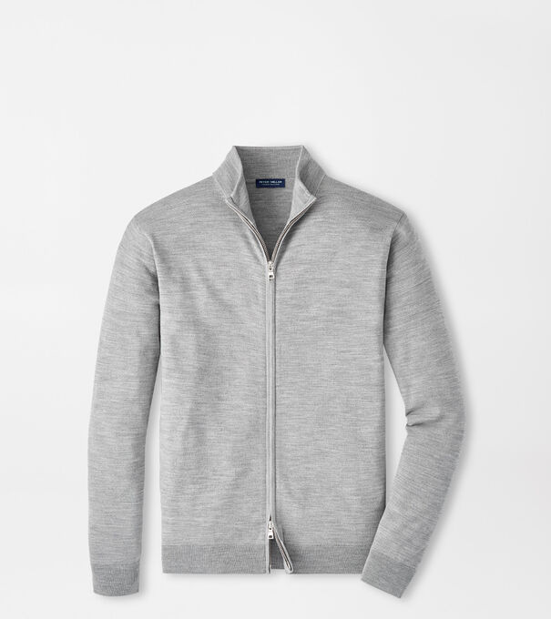 Valencia Escorial Wool Full-Zip Sweater