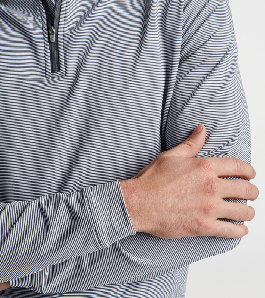 Perth Sugar Stripe Performance Quarter-Zip image number 5