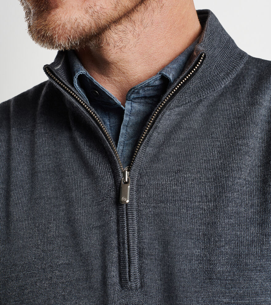 Autumn Crest Quarter-Zip Vest image number 4