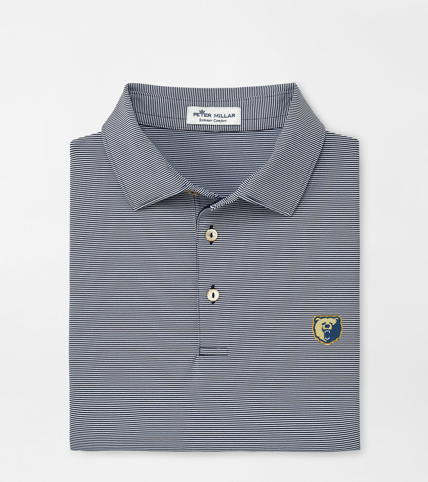 Morgan State Jubilee Stripe Performance Polo image number 1