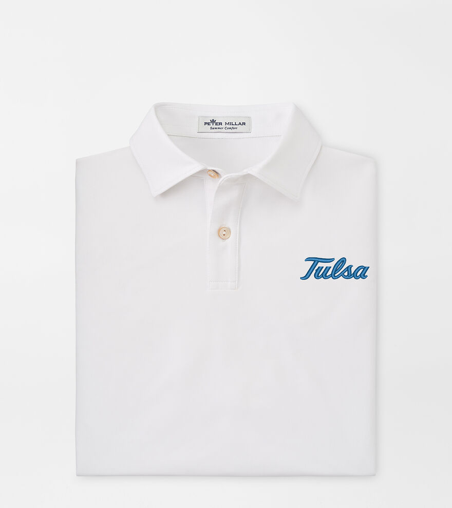 Tulsa Youth Solid Performance Jersey Polo image number 1
