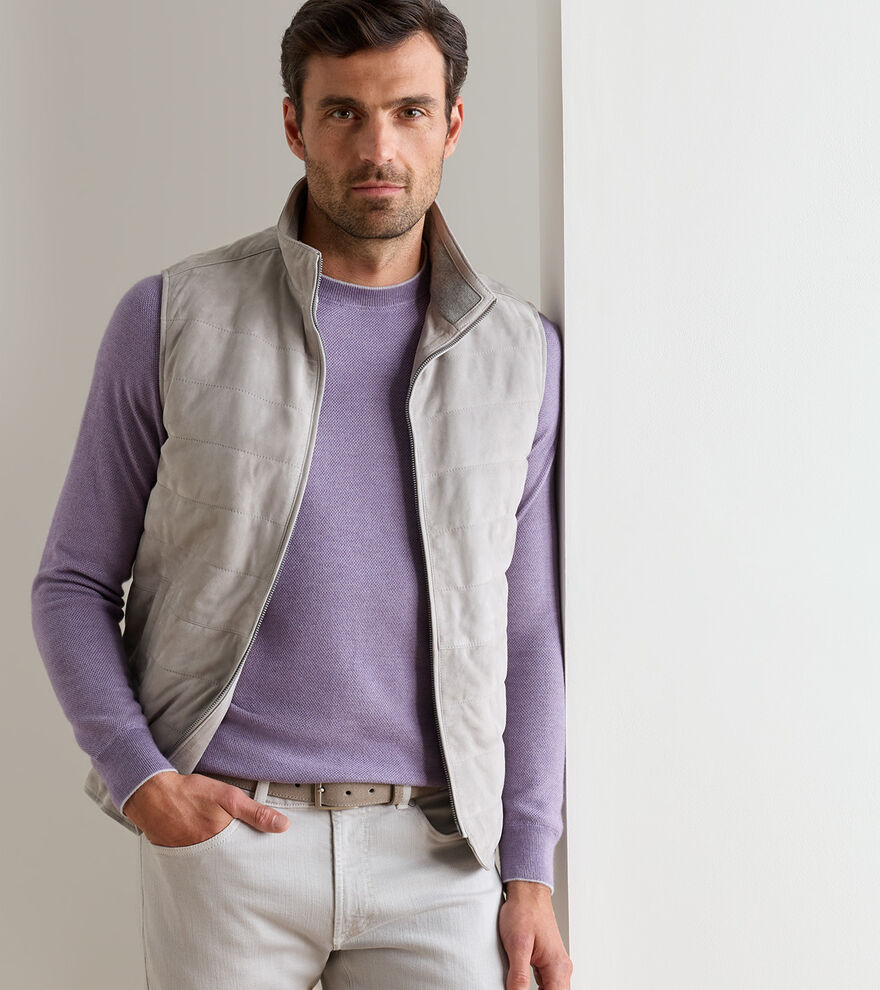 Featherweight Suede Vest image number 2