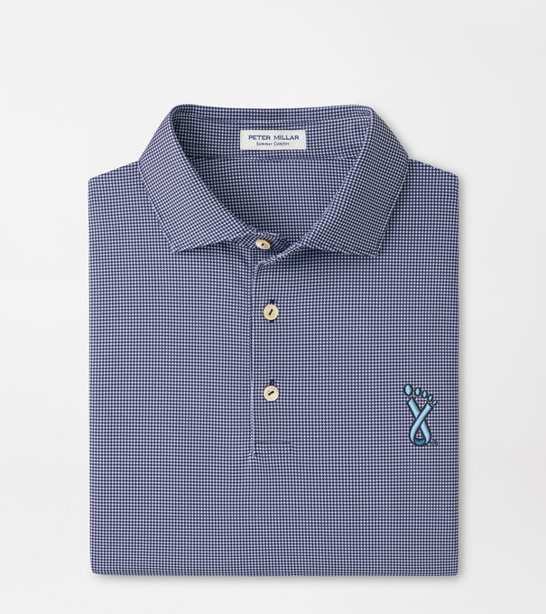 UNC Lineberger Cancer Center Border Performance Jersey Polo