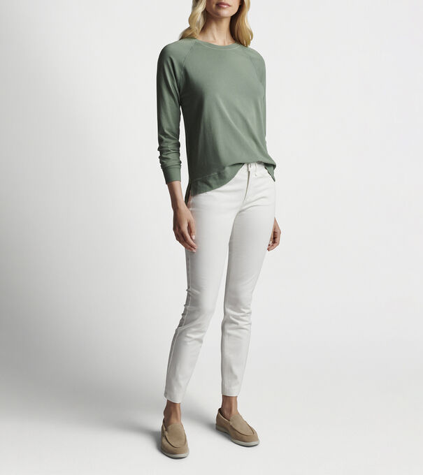Lava Wash Relaxed Jersey Crew