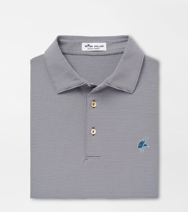 Elizabeth City State Jubilee Stripe Performance Polo
