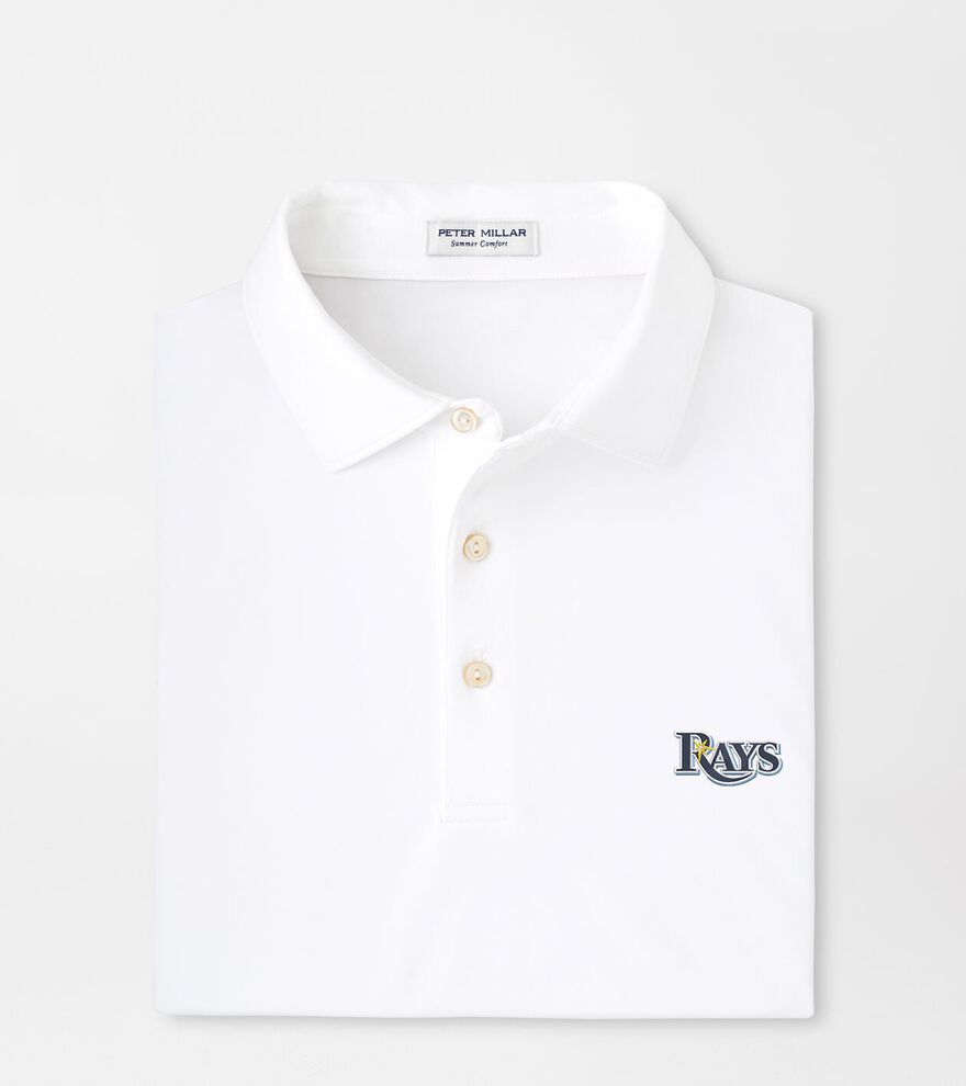 Cooperstown Tampa Bay Rays Solid Performance Jersey Polo