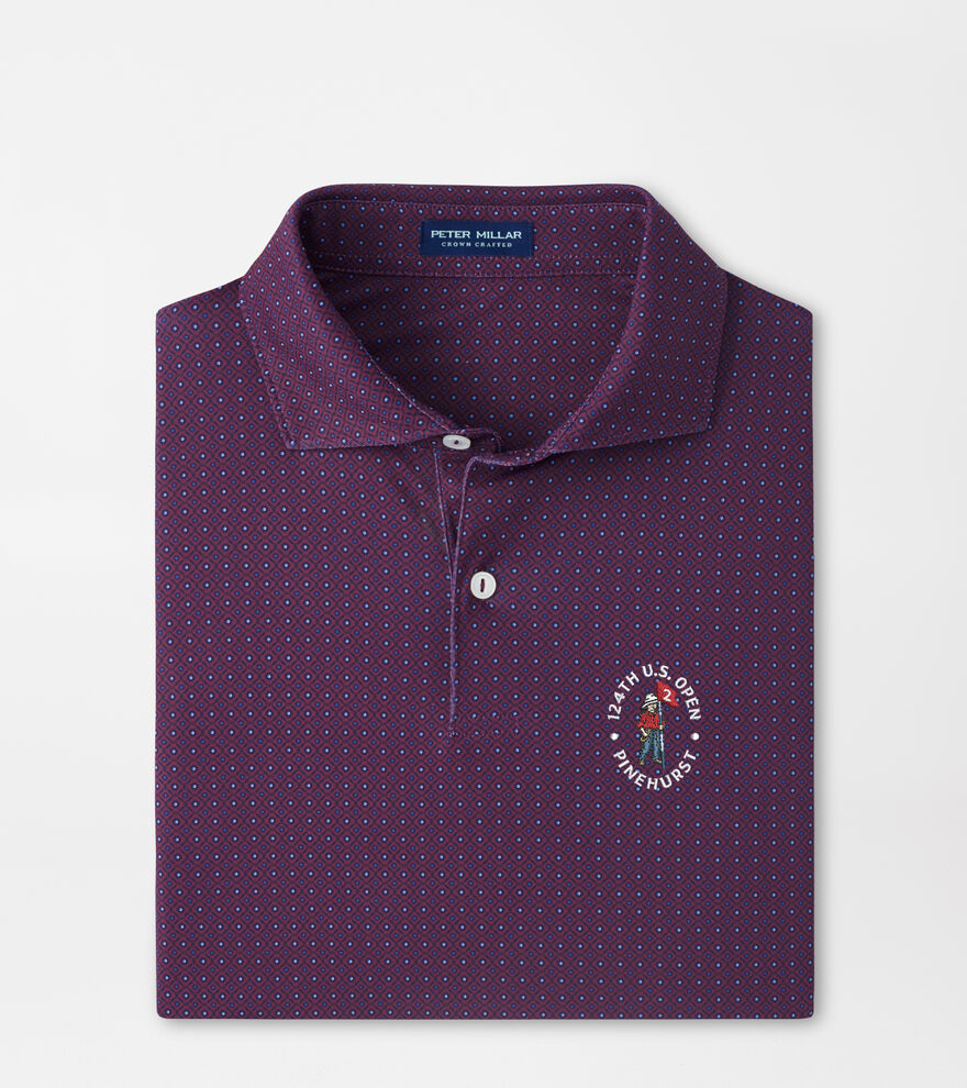 124th U.S. Open Lloyd Dot Geo Performance Jersey Polo image number 1