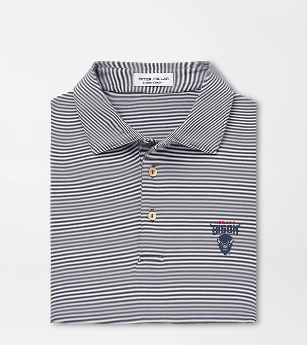 Howard University Jubilee Stripe Performance Polo