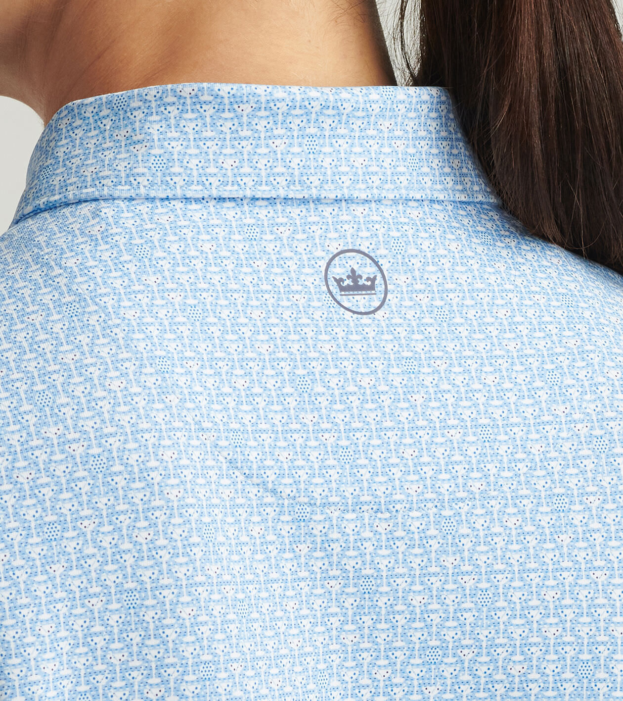 Mar-Tee-Ni Break Short-Sleeve Button Polo | Women's Tops