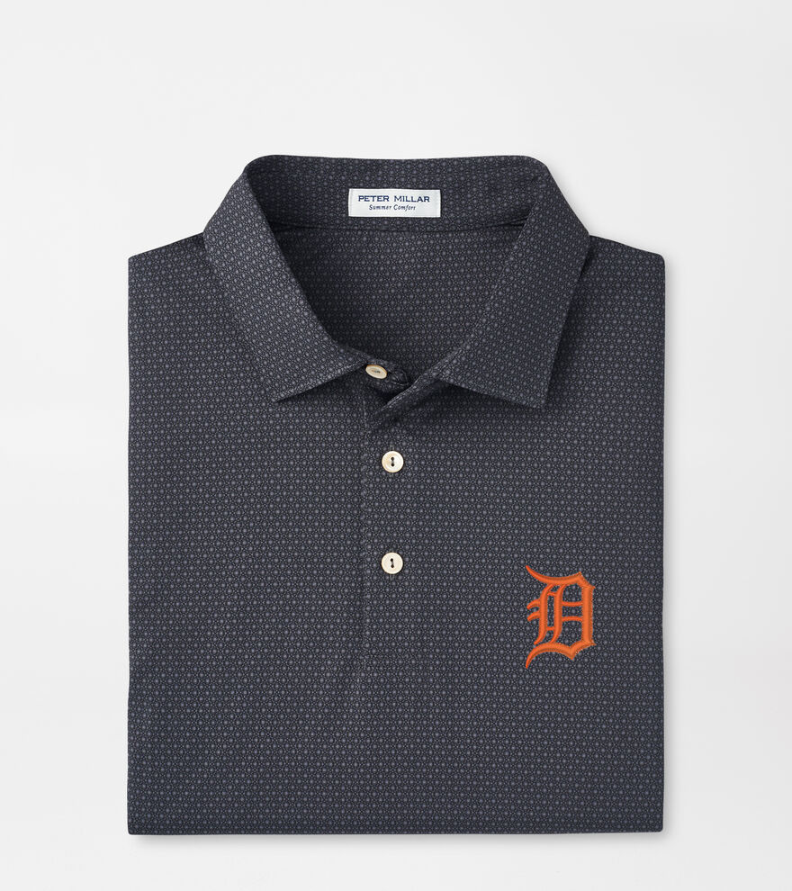 Detroit Tigers Tesseract Performance Jersey Polo image number 1