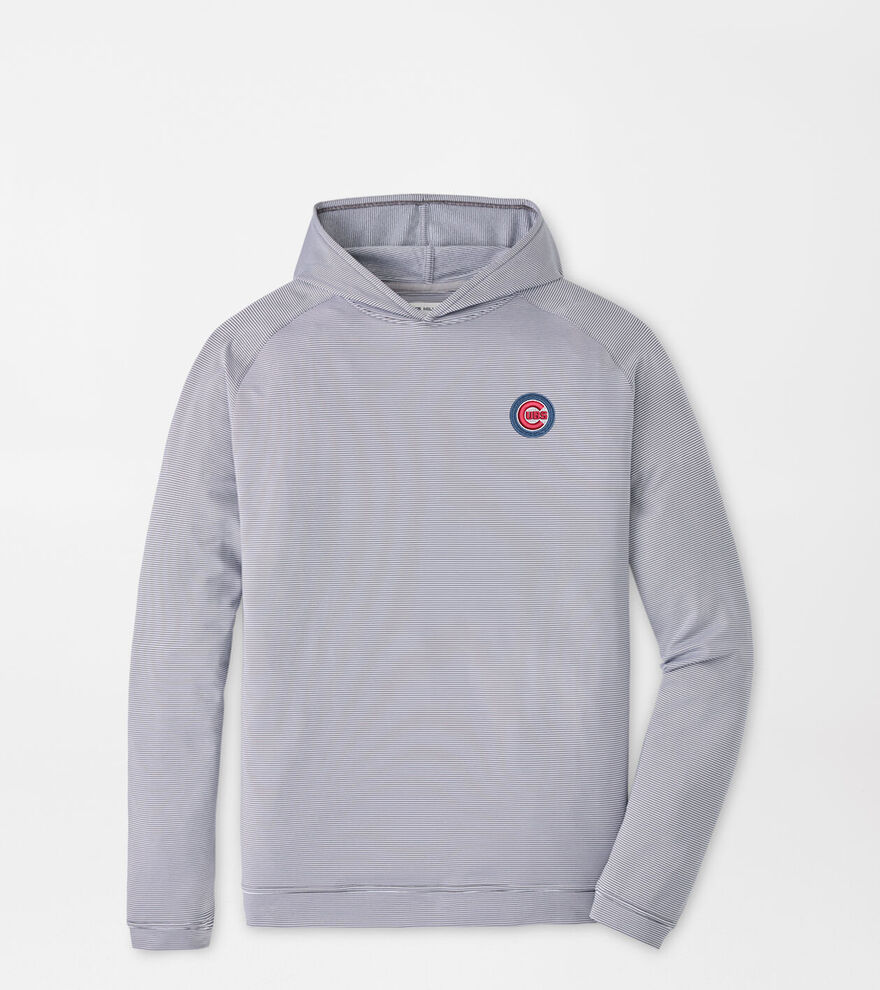 Chicago Cubs Pine Sugar Stripe Performance Hoodie image number 1