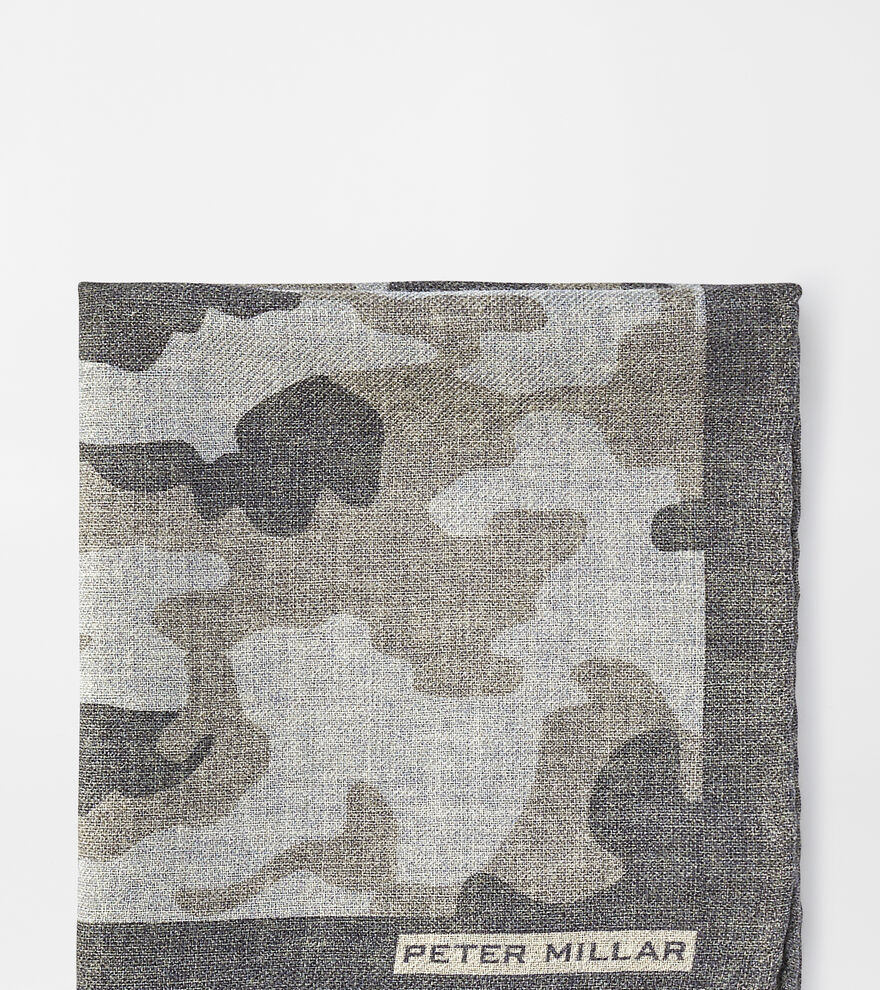 Caven Camo Pocket Square