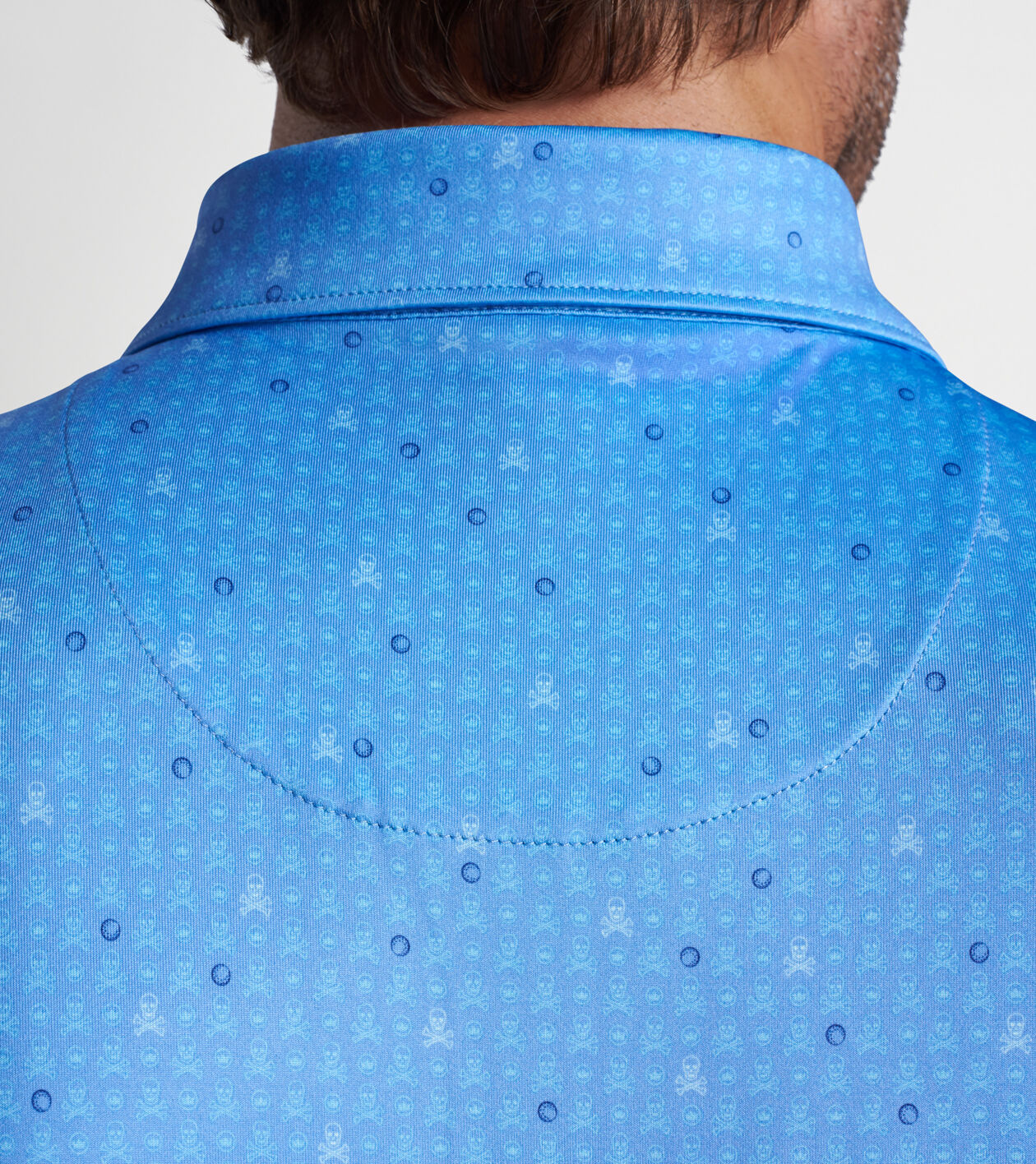 Peter millar skull deals and clubs shirt