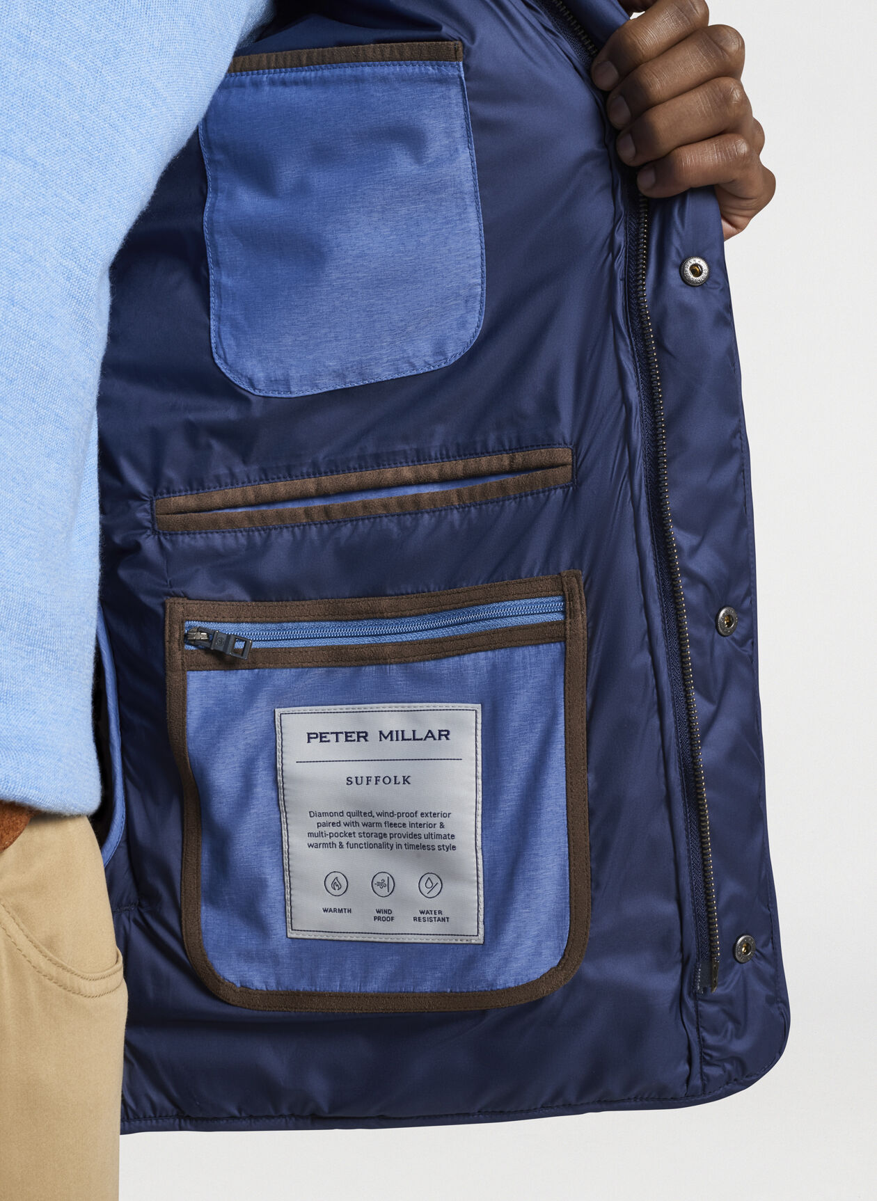 Suffolk Quilted Travel Coat | Peter Millar