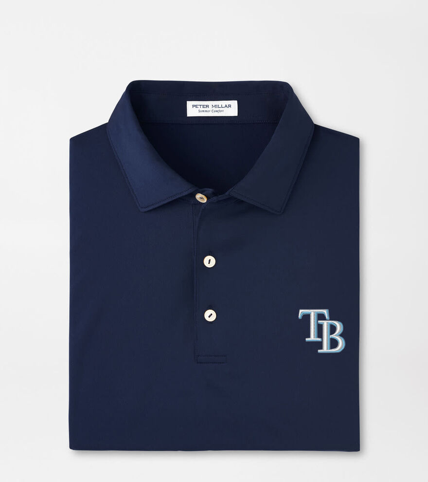 Tampa Bay Rays Solid Performance Jersey Polo
