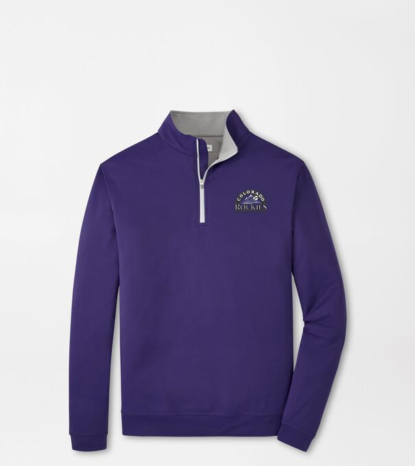 Cooperstown Colorado Rockies Perth Performance Quarter-Zip