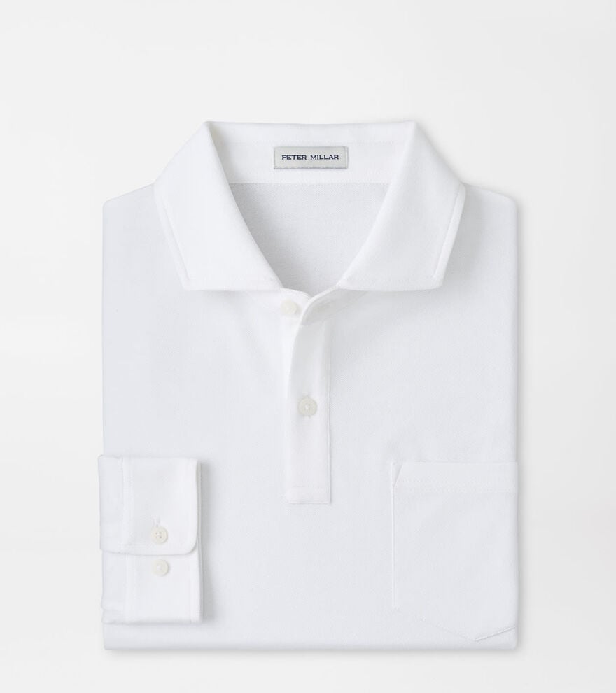 Everyday Piqu&eacute; Long Sleeve Polo image number 1