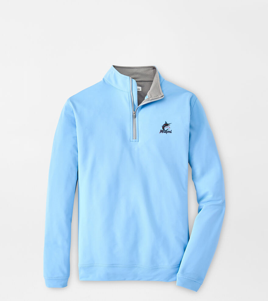 Miami Marlins Perth Performance Quarter-Zip image number 1