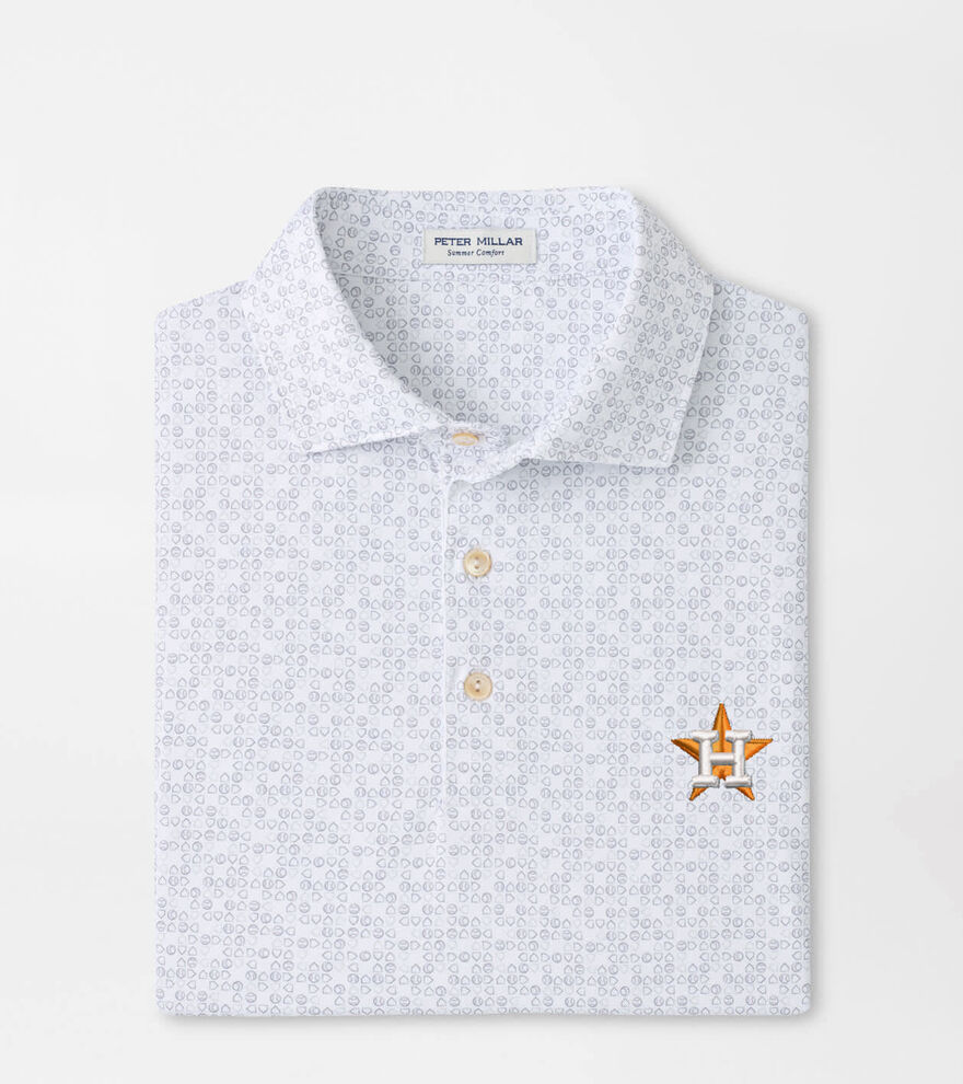 Houston Astros Bases Loaded Performance Jersey Polo image number 1