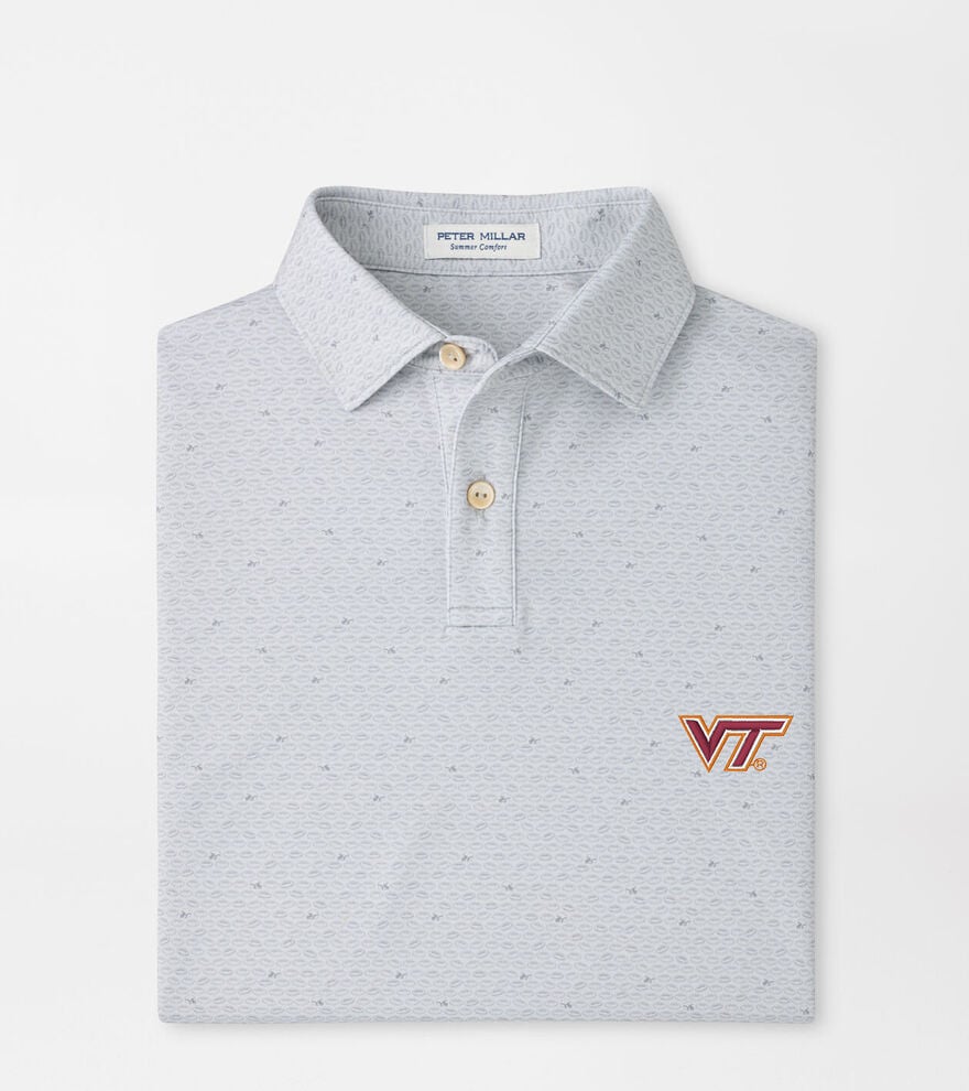 Virginia Tech On The Ball Youth Performance Jersey Polo image number 1