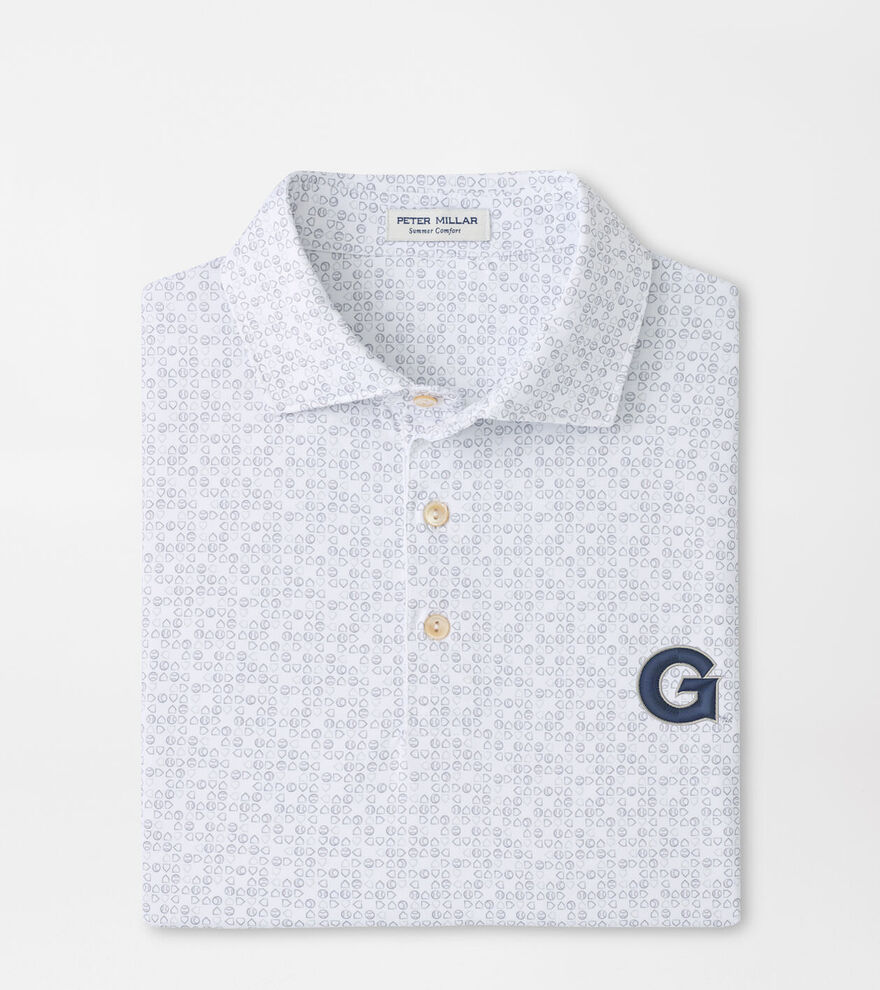 Georgetown Bases Loaded Performance Jersey Polo image number 1