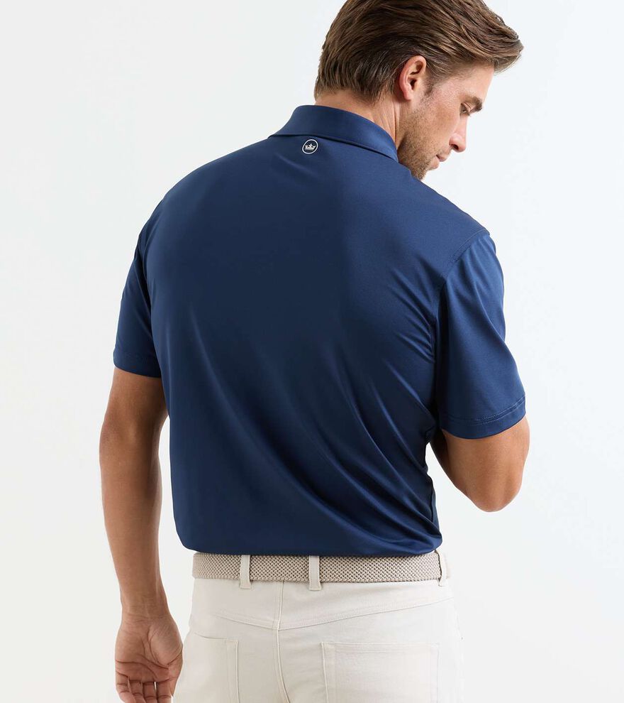Solid Performance Jersey Polo image number 3