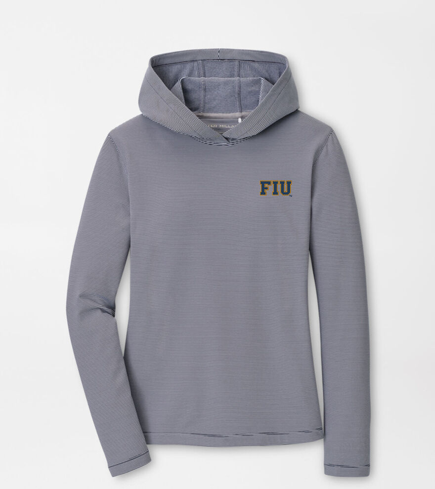 Florida International University Women's Pine Sugar Stripe Performance Hoodie image number 1