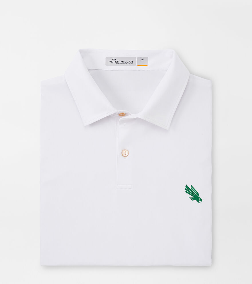 North Texas Featherweight Melange Polo image number 1