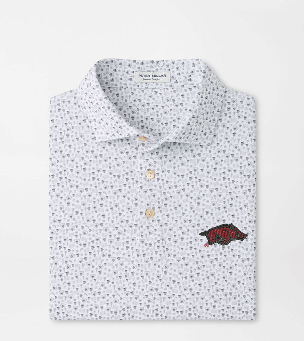 Arkansas Buzzer Beater Performance Jersey Polo
