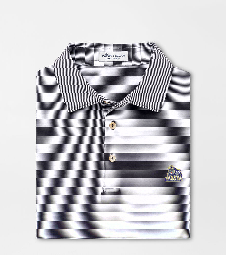 James Madison Jubilee Stripe Performance Polo image number 1