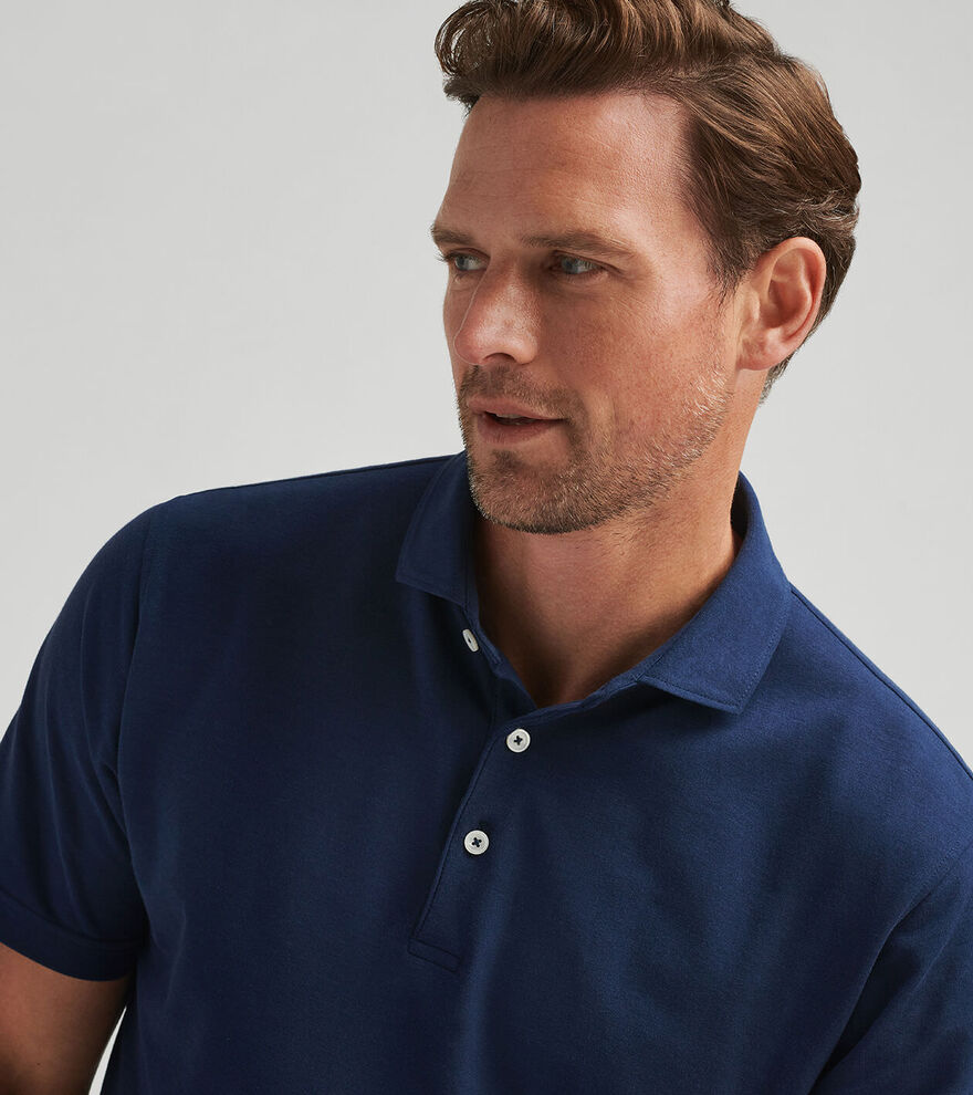 Cannes Short-Sleeve Cotton Polo image number 4