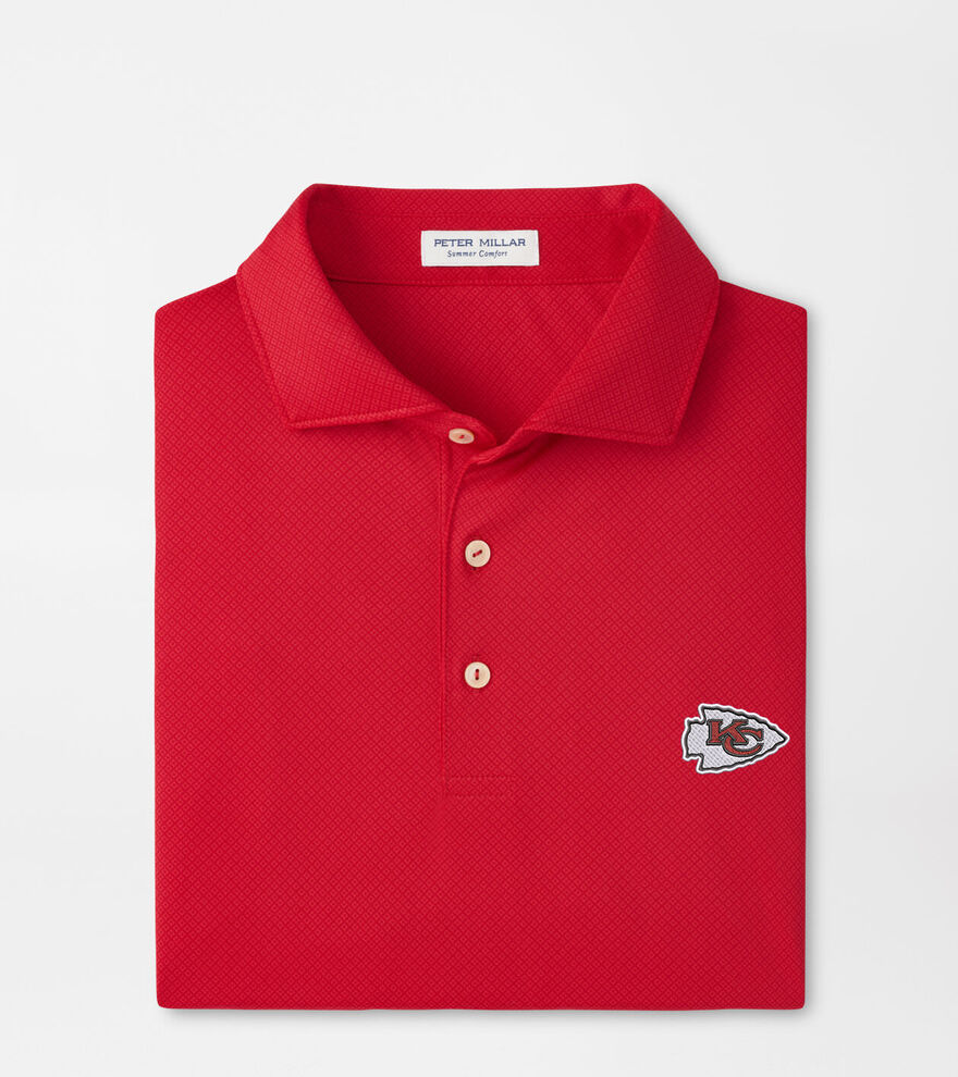 Kansas City Chiefs Hugo Performance Jersey Polo image number 1