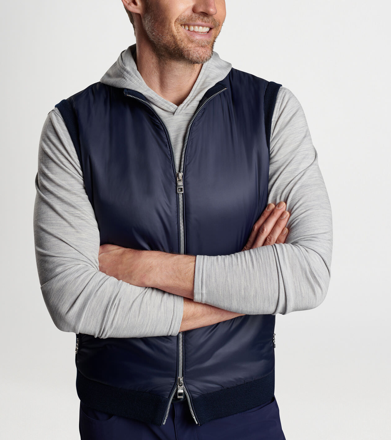 Full zip sweater vest best sale