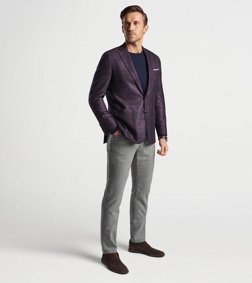 Luton Plaid Soft Jacket image number 2