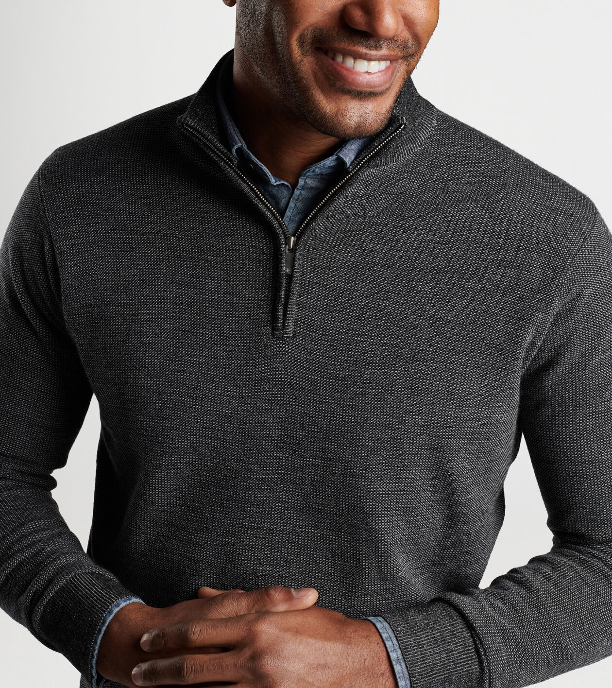 Peter millar merino on sale wool quarter zip