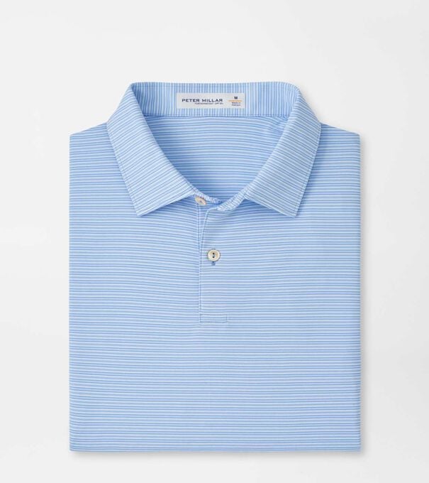 Featherweight Trading Stripe Performance Polo