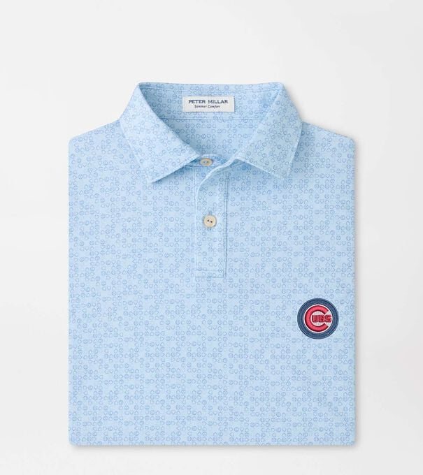 Chicago Cubs Bases Loaded Youth Performance Jersey Polo