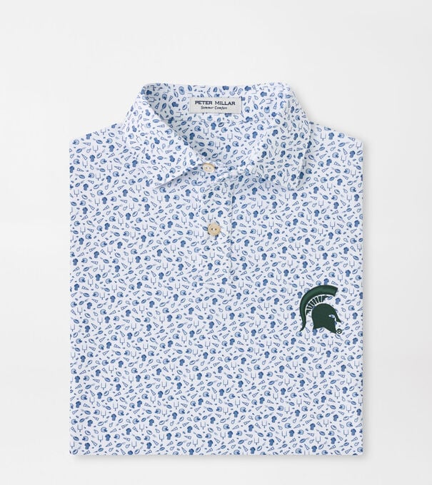 Michigan State Spartans Kick Off Youth Performance Jersey Polo