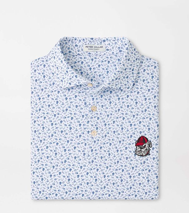 Georgia Bulldog Kick Off Performance Jersey Polo