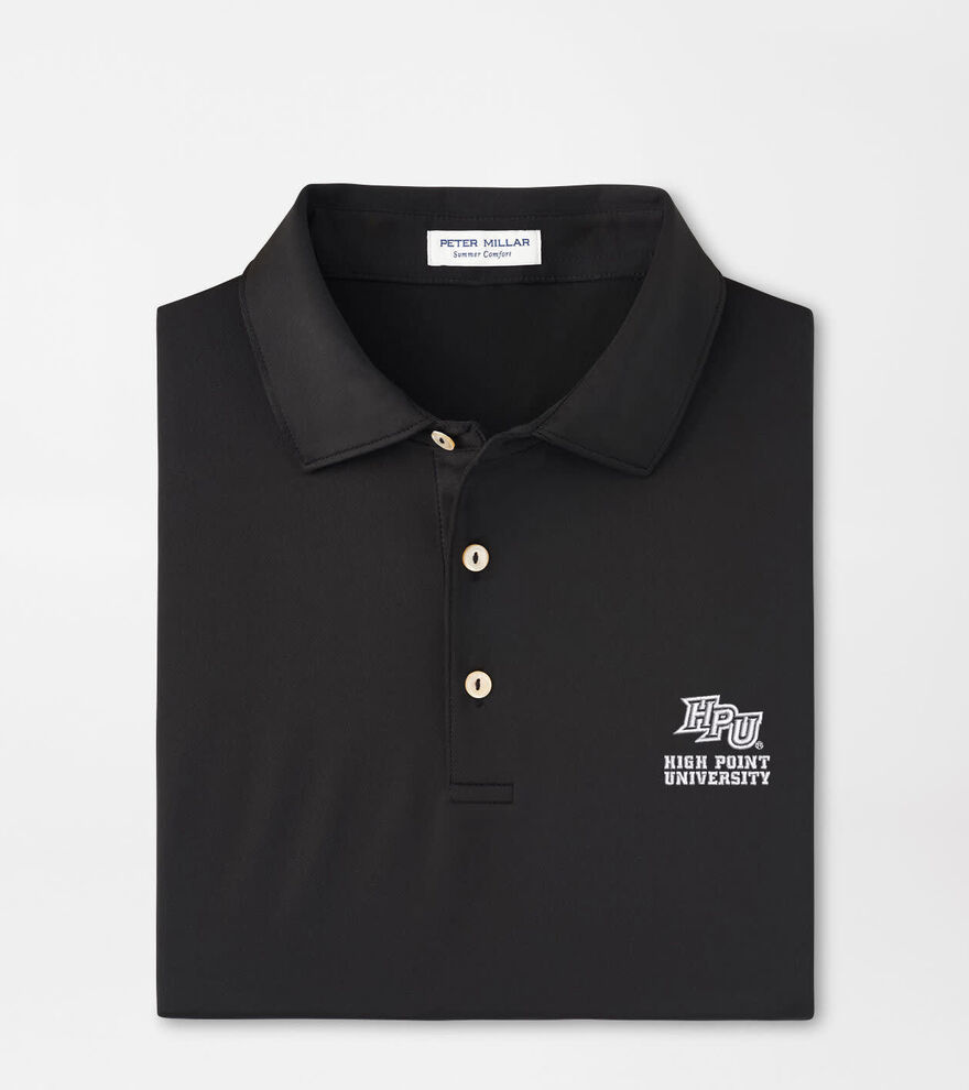 High Point University Solid Performance Jersey Polo