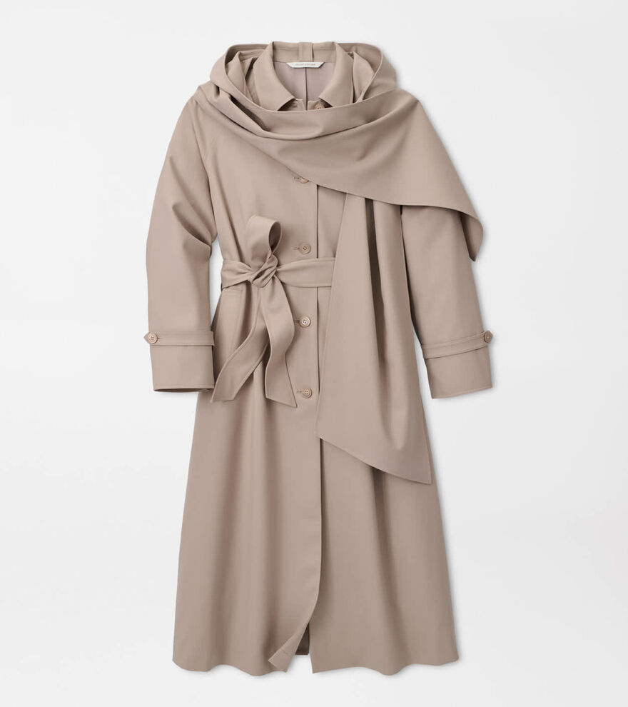 Brigitte Stretch Twill Trench Coat image number 1