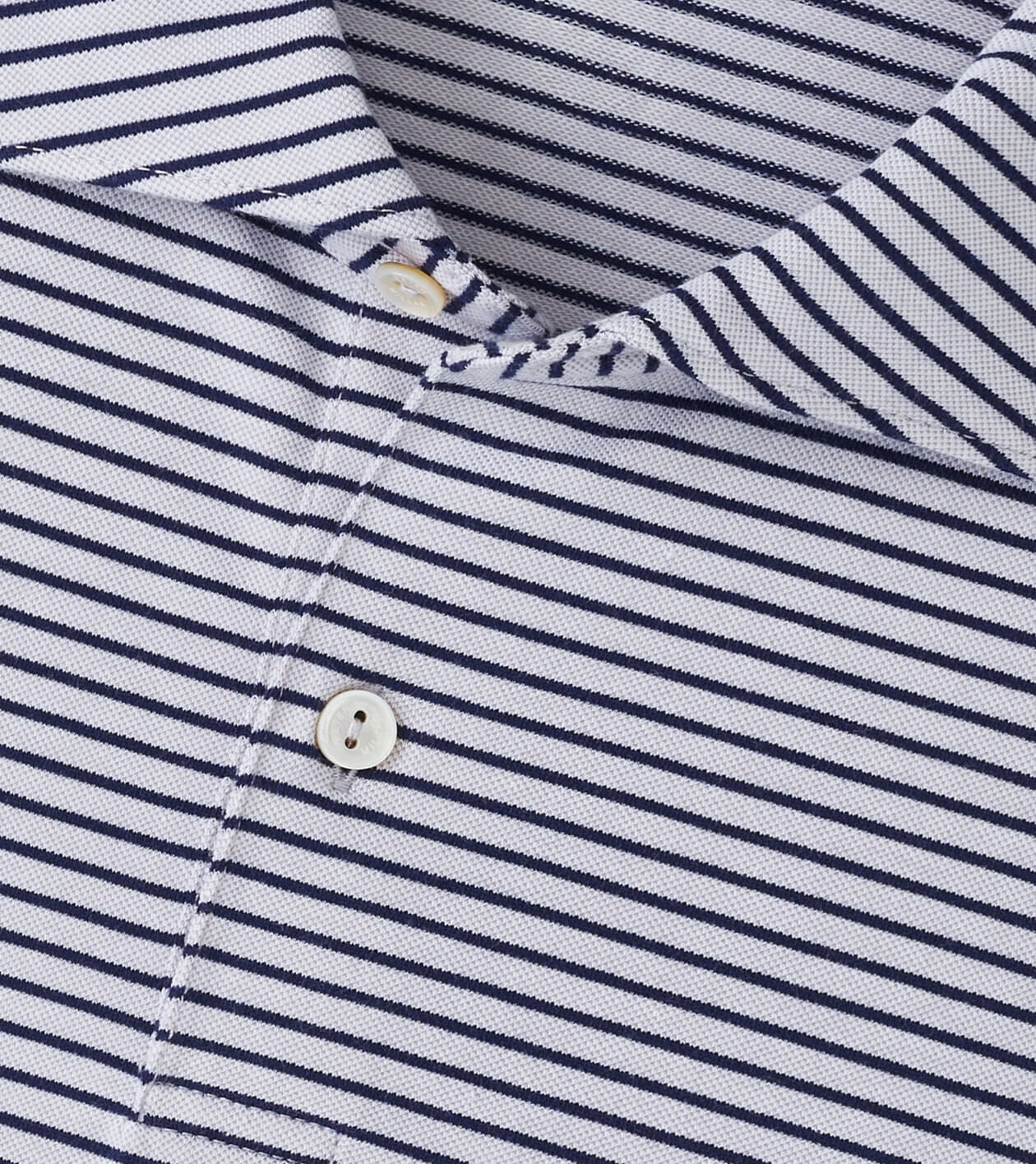 ★STENDS★ M4XL Stripe Brush Knit Black Albatross Cotton-Blend Piqué Polo | Men's Polos | Peter Millar