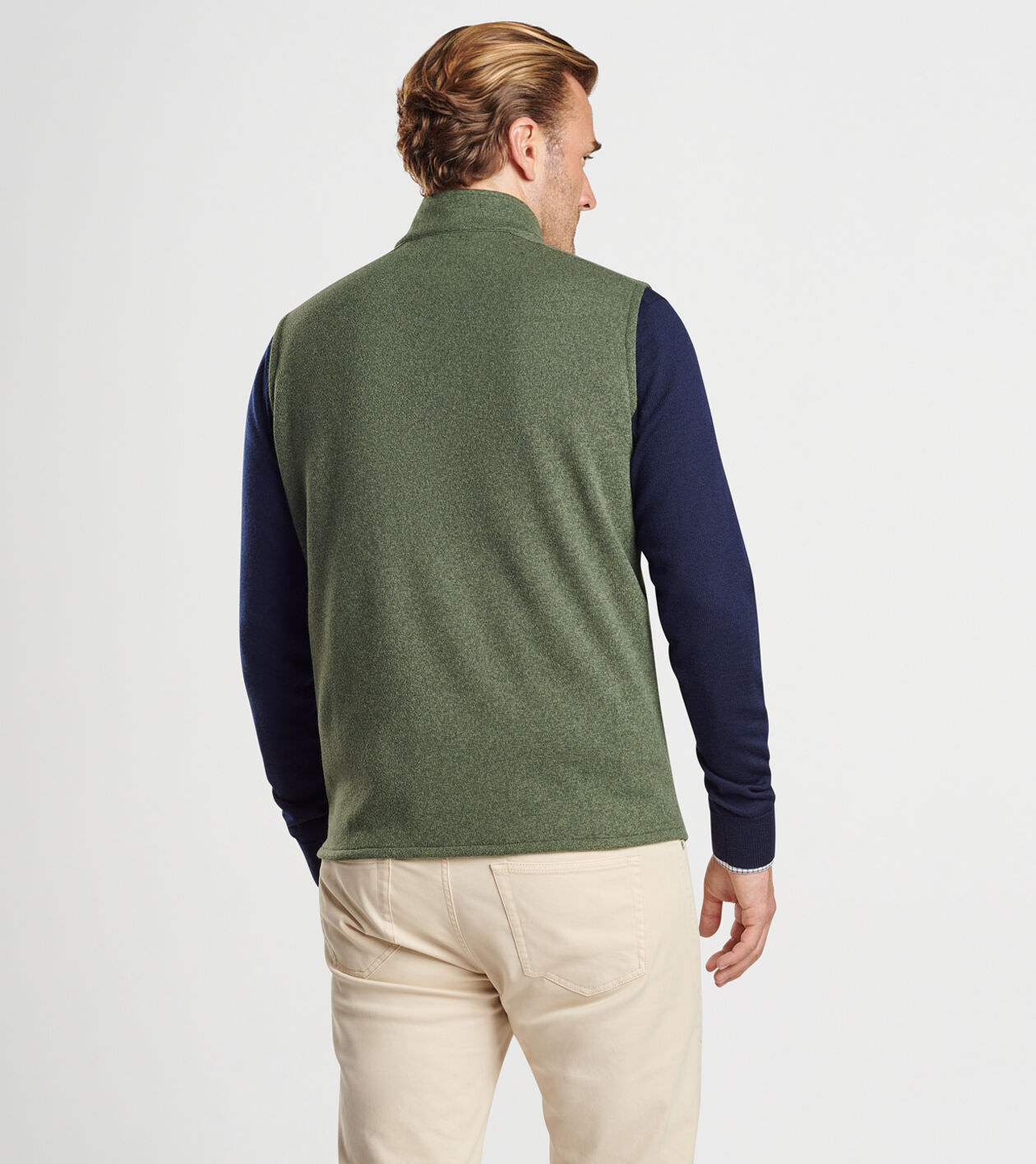 Crown Sweater Fleece Vest Men s Vests Peter Millar