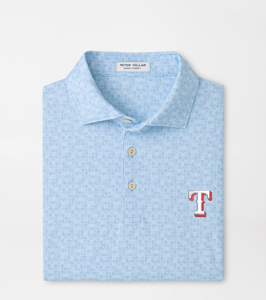 Texas Rangers Bases Loaded Performance Jersey Polo image number 1