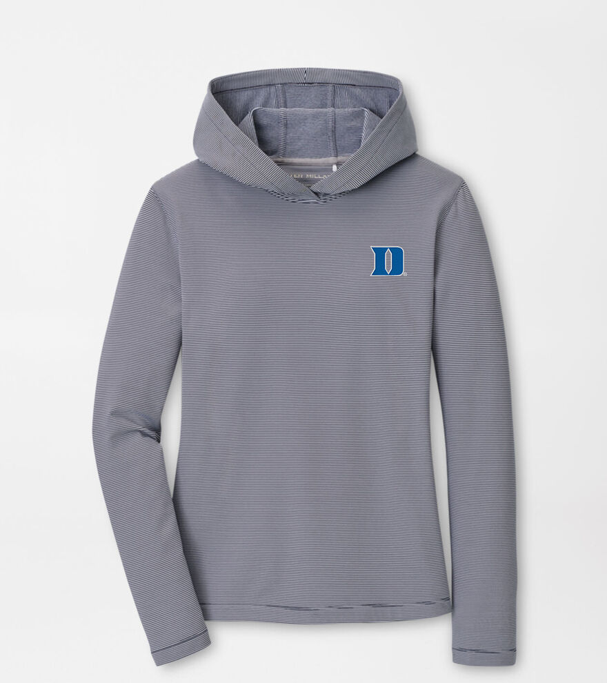 Duke University Women's Pine Sugar Stripe Performance Hoodie image number 1