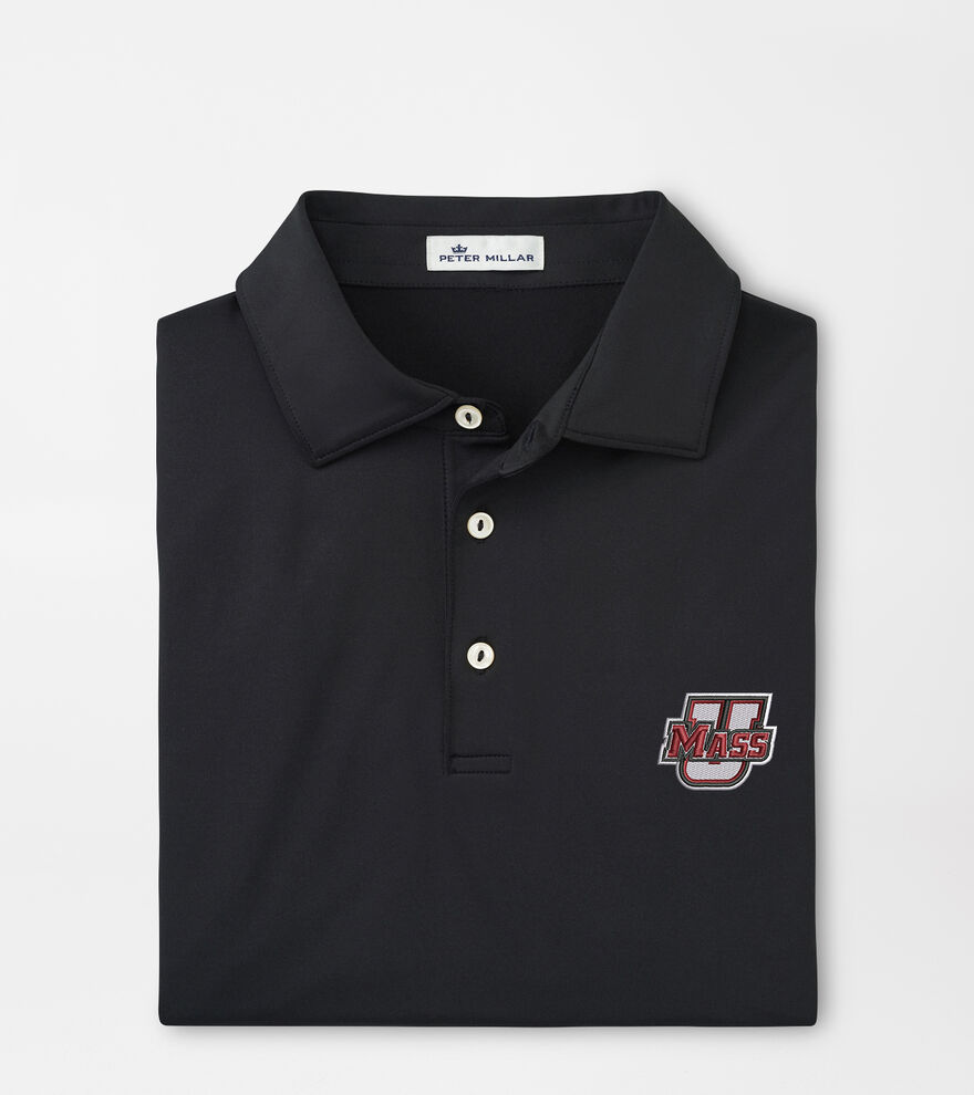UMass Solid Performance Jersey Polo (Sean Self Collar) image number 1