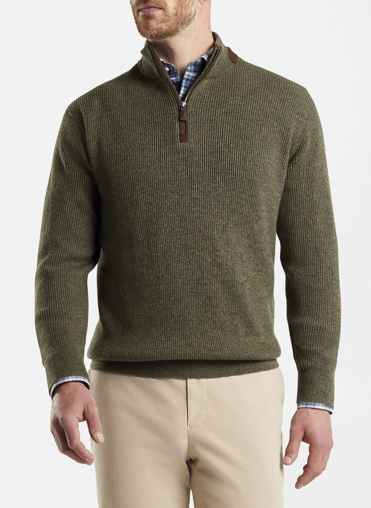 Wool Cashmere Quarter Zip Sweater Peter Millar
