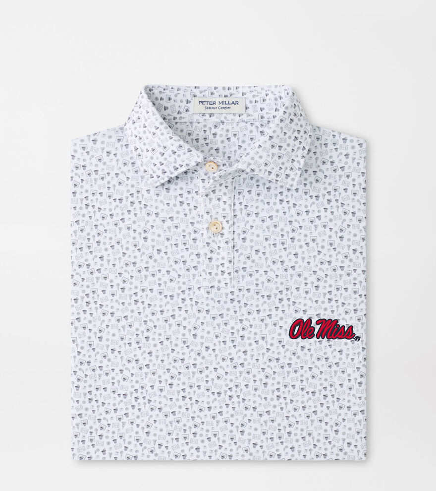 Ole Miss Buzzer Beater Youth Performance Jersey Polo