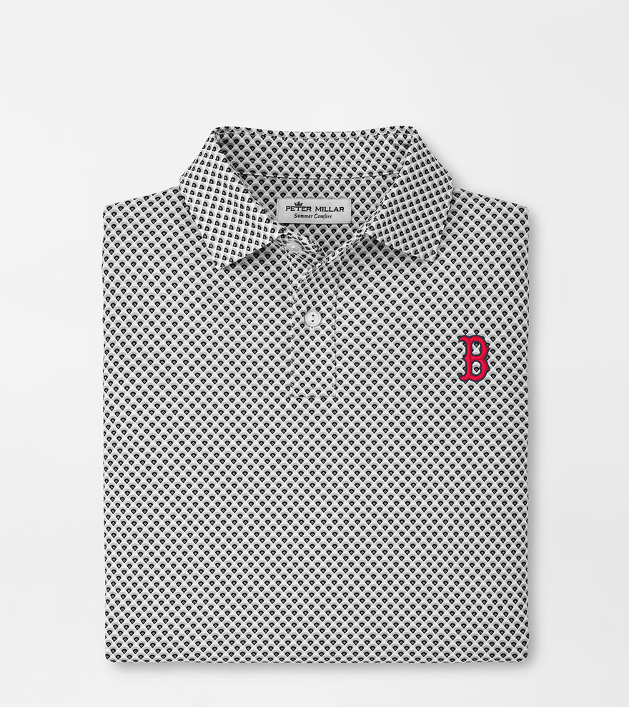 Boston Red Sox Youth Performance Jersey Polo image number 1